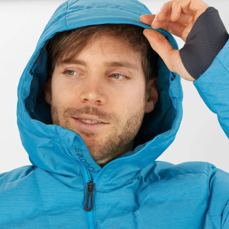 Chaquetas De Esquí Salomon Snowshelter Insulated Hombre Turquesa | MX AXEP271